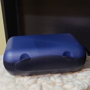 The Blue Black Tupperware At Lunch Box
